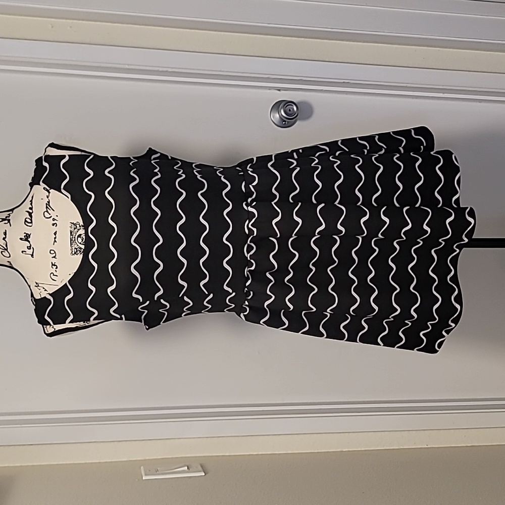 💕 Divided fit and flare dress EUC